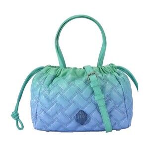 Kurt Geiger London Kensington Quilted Leather Shoulder Bag Chain Crossbody NEW